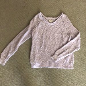 Purple pilled sweater LA Hearts